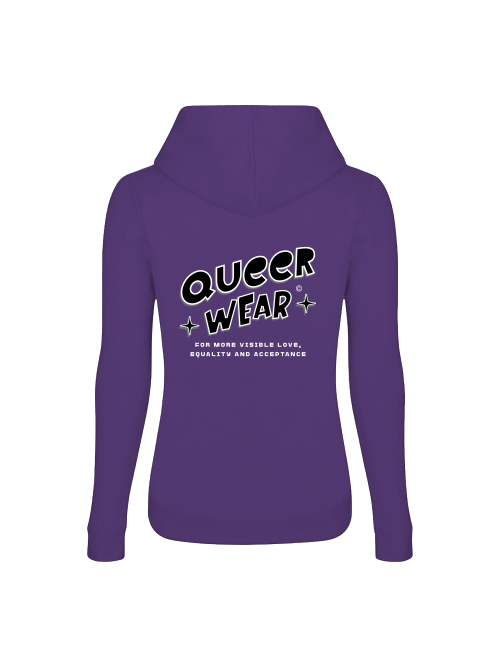 Queer Wear Hoodie Tailliert