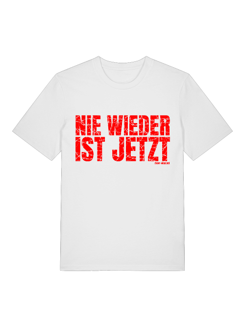 Nie wieder ist jetzt - Red Print T-Shirt