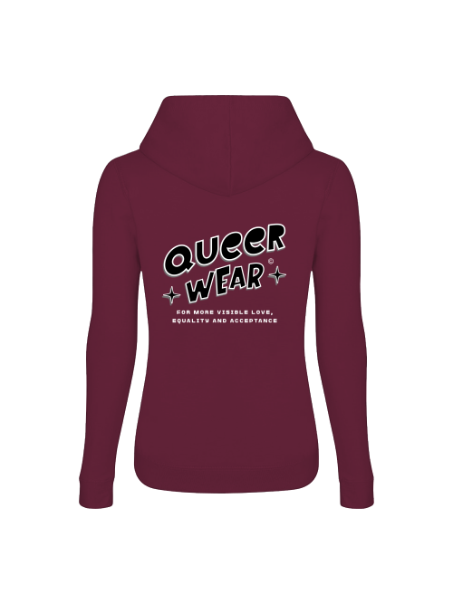 Queer Wear Hoodie Tailliert