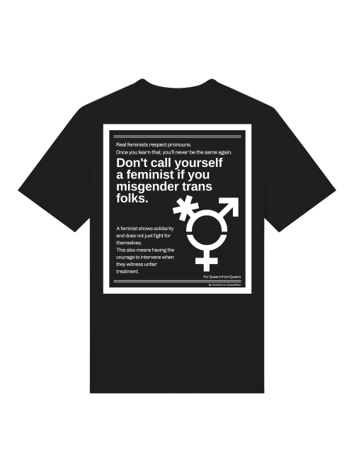 Don't call you a feminist - PrideWear White Print