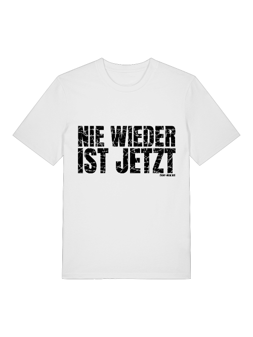 Nie wieder ist jetzt - Black Print T-Shirt