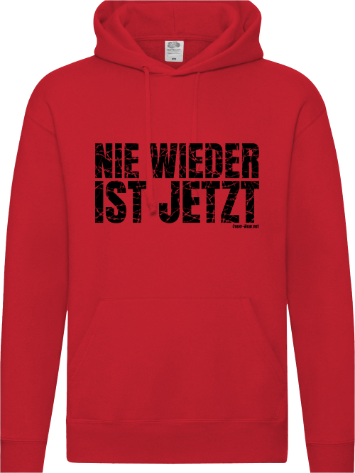 Nie wieder ist jetzt - Black Print Unisex