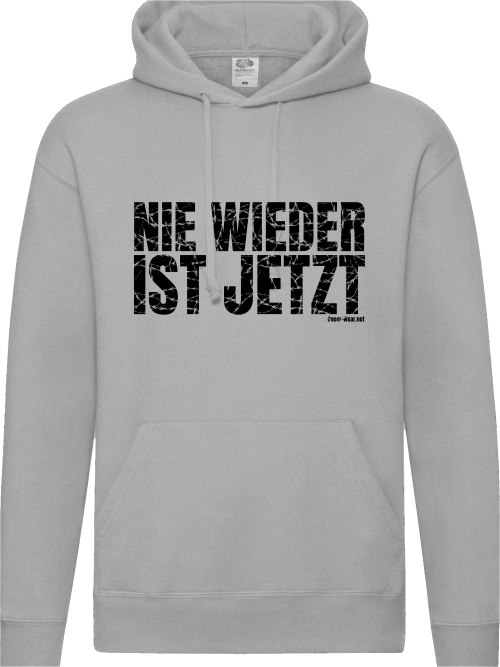 Nie wieder ist jetzt - Black Print Unisex