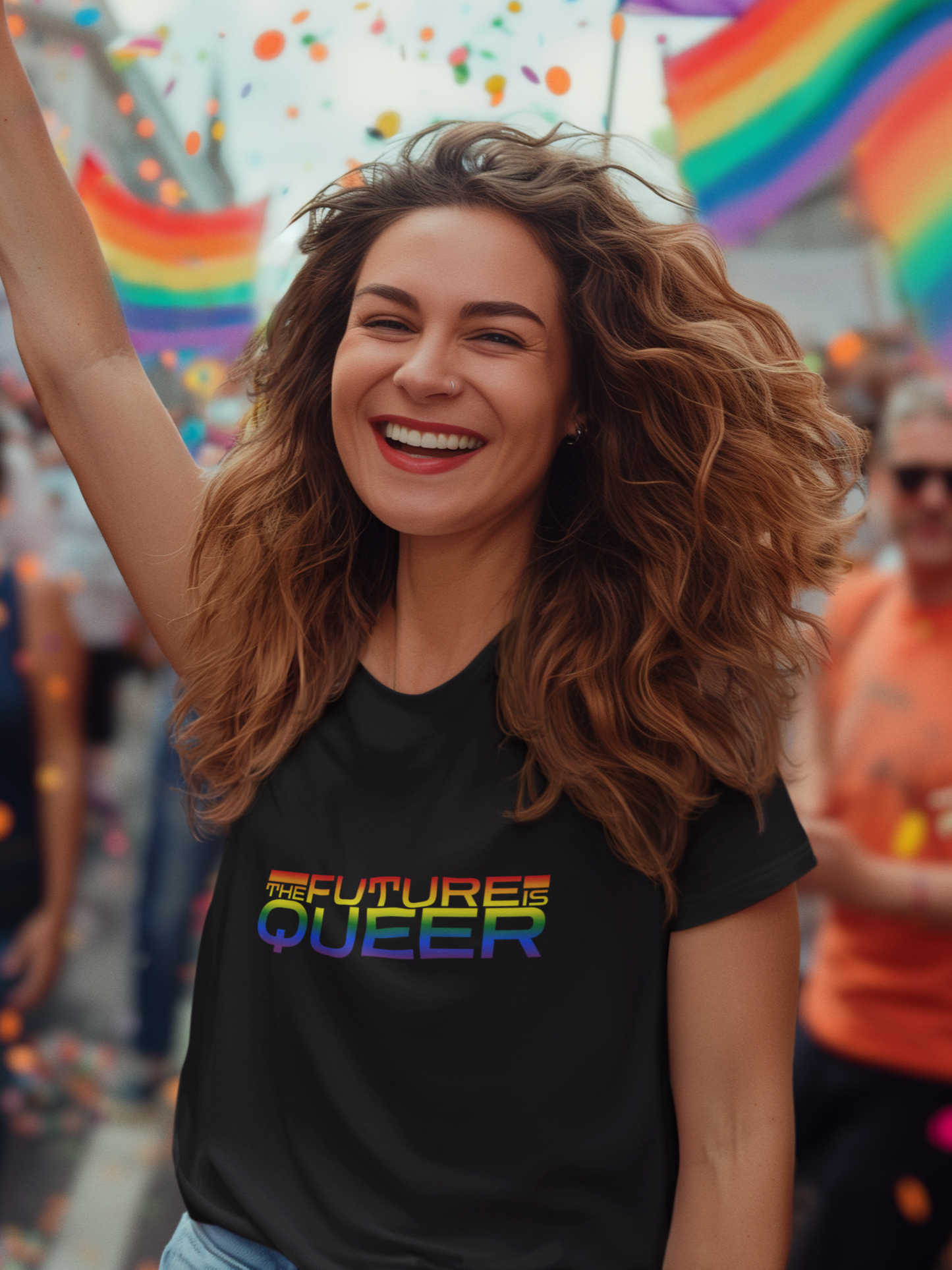 The Future is Queer | Pride Shirt LGBTQIA Rainbow Tee | Unisex