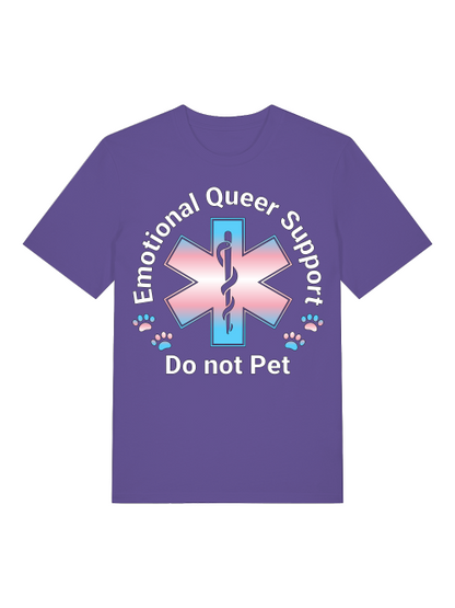 Awareness Team - Transgender - Emotional Queer Support T-Shirt - LGBTQIA
