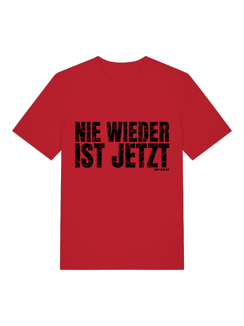 Nie wieder ist jetzt - Black Print T-Shirt