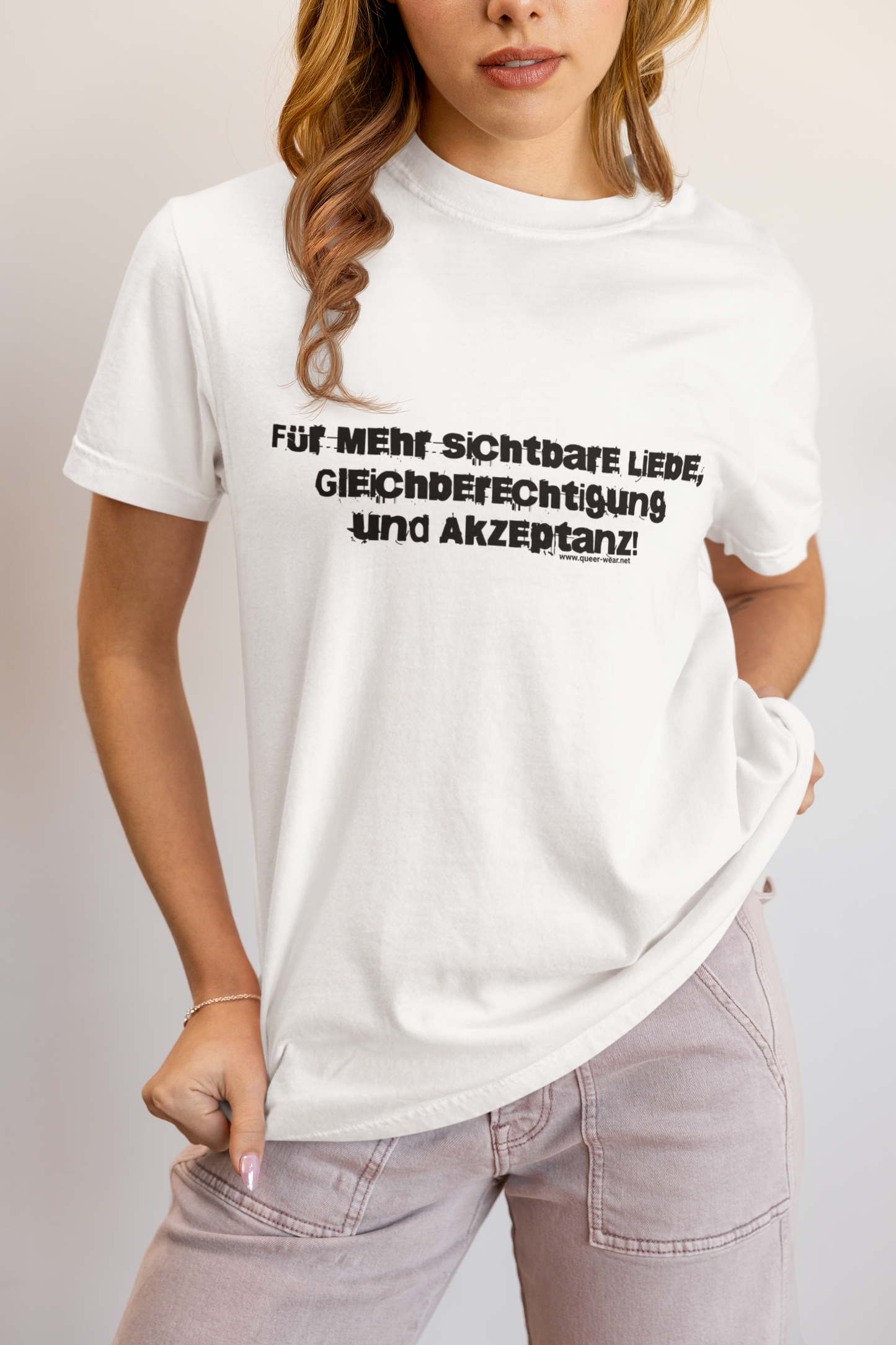 Geht wählen - Politicwear Shirt Front u. Back Print