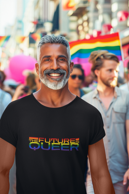 The Future is Queer | Pride Shirt LGBTQIA Rainbow Tee | Unisex